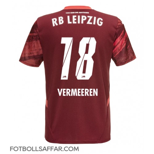 RB Leipzig Arthur Vermeeren #18 Bortatröja 2024-25 Kortärmad